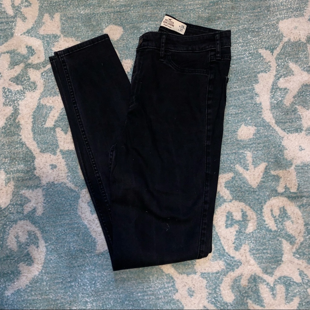 Hollister Black Highrise Jean Leggings